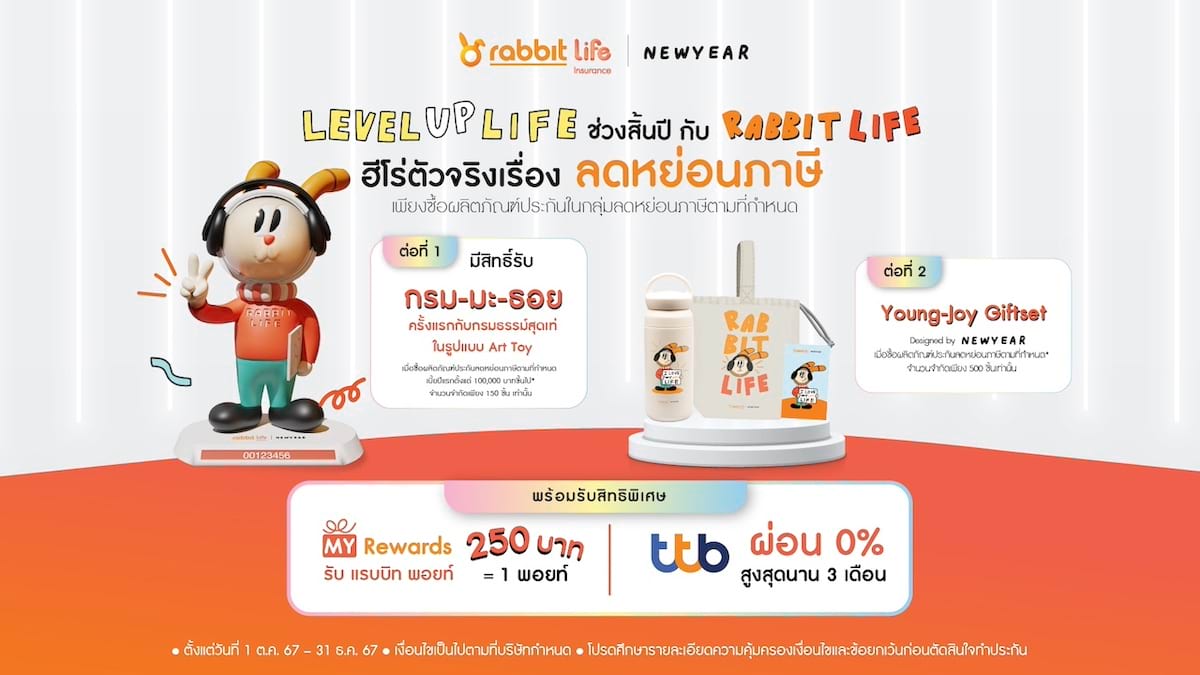 Rabbit life Promotion สุดพิเศษ กับ ศิลปิน New Year